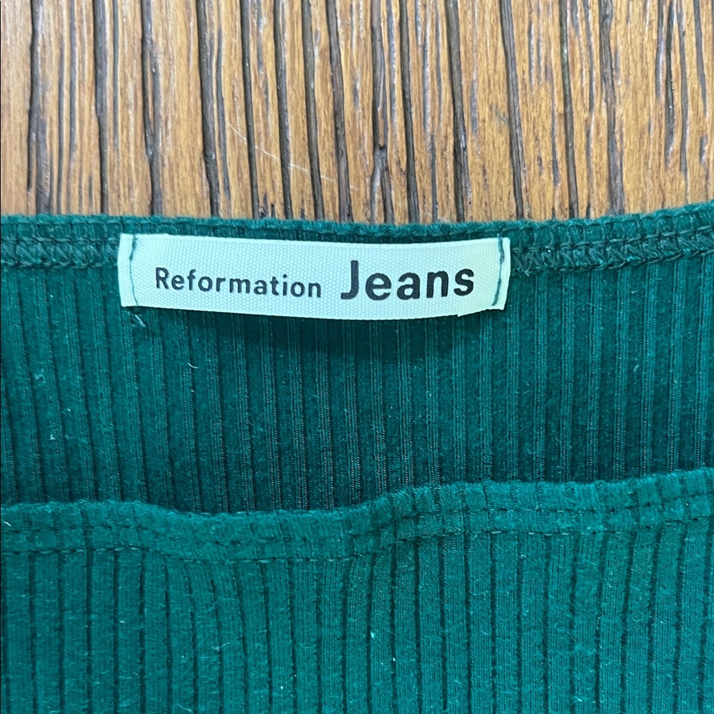 Reformation Ribbed Tank Dress - Picture 2 of 3